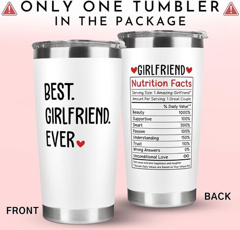 Gifts for Girlfriend - Gifts for Her, Girlfriend Gifts for Women, Couple Gifts - Anniversary, Birthday, Valentines Day Gifts for Girlfriend - I Love You Gifts, Gift for Girlfriend - 40 Oz Tumbler in Kuwait