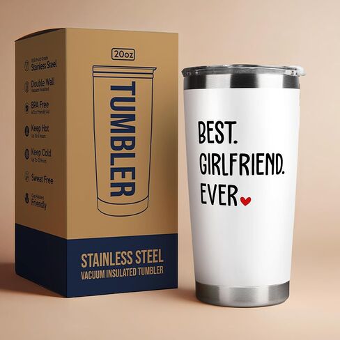 Gifts for Girlfriend - Gifts for Her, Girlfriend Gifts for Women, Couple Gifts - Anniversary, Birthday, Valentines Day Gifts for Girlfriend - I Love You Gifts, Gift for Girlfriend - 40 Oz Tumbler in Kuwait