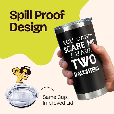 KLUBI Dad In The Streets Daddy In The Sheets Cup 14oz Birthday Gifts for Husband from Wife Dad Coffee Tumbler Daddy Gift Ideas Dad Gifts for Him Boyfriend Gifts for Birthday Dad Birthday Gift Dad Mug in Kuwait