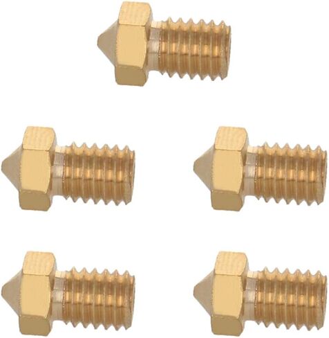 MROMAX MK8 E3D FOOSLES-0.5MM 3D الطابعة النحاسية المدببة بثقاء البثق المقاومة لخيوط 3 مم V5-V6 M6 3D الطابعة 4pcs in Kuwait