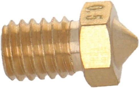 MROMAX MK8 E3D FOOSLES-0.5MM 3D الطابعة النحاسية المدببة بثقاء البثق المقاومة لخيوط 3 مم V5-V6 M6 3D الطابعة 4pcs in Kuwait