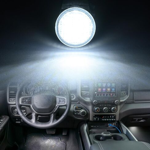 مصباح LED داخلي للقدم مع حزام لسيارة جيب رانجلر TJ شيروكي XJ جراند شيروكي ZJ Ram 1500 2500 3500 LED تحت لوحة القيادة مجموعة مصابيح الأرضية قطعتين in Kuwait