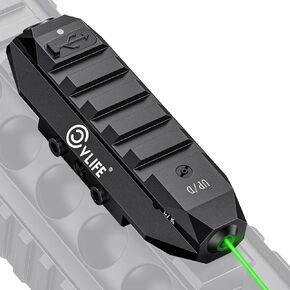 Cvlife Picatinny Laser Sight Pinking Pladle ، مشهد ليزر قابل لإعادة الشحن التكتيكي مع وضع ستروب