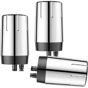 مرشح استبدال الصنبور المتوافق مع أنظمة ترشيح Brita® Faucet ، Brita® 36311 ، FR-200 ، FF-100 ، يناسب جميع مرشحات مياه الصنبور Brita® ، حزمة من 3.