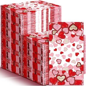 Pickmesh 150 PCS Valentine Day Guest Napkins 2 Ply Red Pink Tirpable Thansplication Faceels Heart Heart Paper Paper Faction