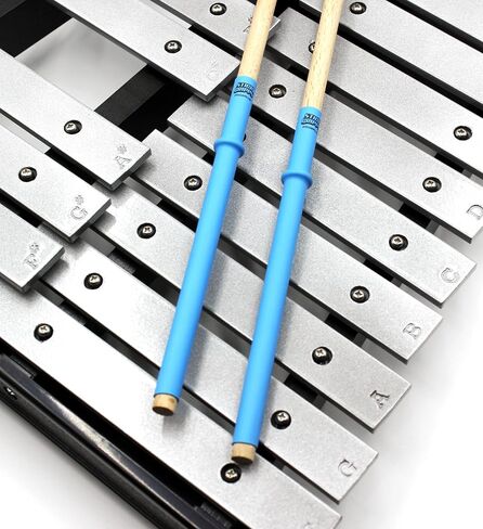 Xylophone & Marimba Grips, Anti Slip Drumstick Wrap for Drumming Marimba & Xylophone, Adjustable Stick Rings Personalized Fit (Black) in Kuwait