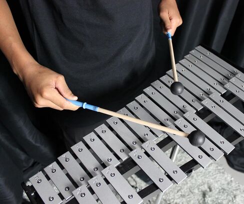 Xylophone & Marimba Grips, Anti Slip Drumstick Wrap for Drumming Marimba & Xylophone, Adjustable Stick Rings Personalized Fit (Black) in Kuwait