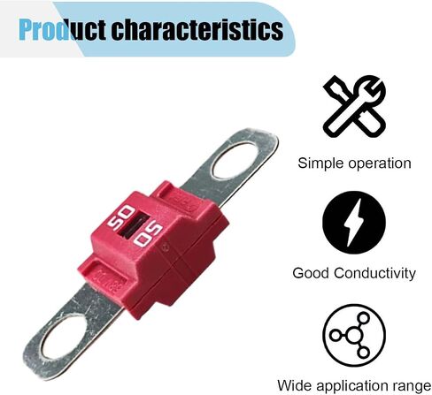 2PCS AMI/Midi Fuse Holders with 40A Fuses, High Current Fuse Holder with Cover, Automotive Fuse Holder, and Bolt-On Fuses for Cars, Buses, Caravans, Trucks, Construction Vehicles (40A) in Kuwait