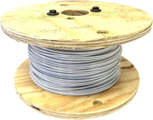 1/16" Coated to 3/32" Diameter, 7x7 Construction, White Vinyl Coated Cable (50 ft Coil) in Saudi Arabia