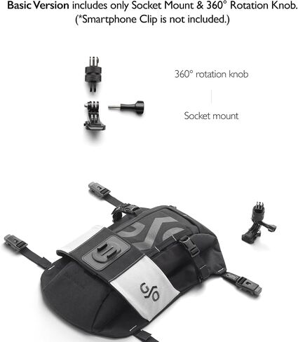Gearlab Deck Pod Pro - Integrated Camera Mount, Kayak Deck Bag, Deckhand System (Holds Paddle Float, Bilge Pump) in Saudi Arabia