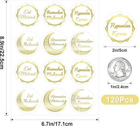 ملصقات يوم الاستقلال، 120 قطعة 2 بوصة سعيد الرابع من يوليو ملصقات، ذاتية اللصق الولايات المتحدة الأمريكية الوطنية المغلف الأختام ملصقات التسميات، جولة الرابع من يوليو العلامة ملصق للهدايا التفاف بطاقة زهرة إمدادات حزب in Kuwait