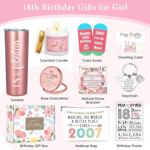 Sweet 16 Gifts for Girls 16th Birthday Gifts for Girls 16 Year Old Girl Birthday Gift Ideas Cool Gifts for 16 Year Old Girls Sweet Sixteen Gifts for Girls Happy 16th Birthday Decorations Girl in Saudi Arabia