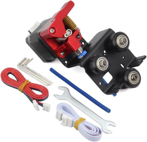 Zeberoxyz ترقية Dual Gear إصدار الدعم المباشر لوحة الدعم المباشر ، خيوط مرنة سهلة للطباعة لل Creality Ender 3 V2 ، Ender 3 Pro ، Ender-3 ، CR-10 ، CR-10S 3D Printer (لوحة دعم التروس المزدوجة) in Kuwait