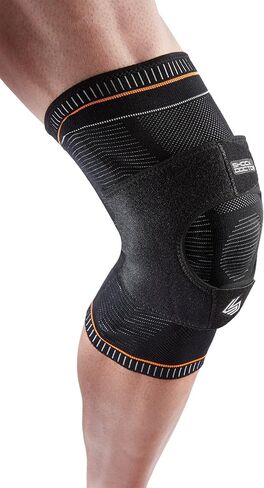 دكتور الصدمة Ultra Sknit Knee Support ، دعامة الركبة لمنع وشفاء عدم استقرار الرضفة ، إصابات الغضروف المفصلي ، الالتواء الرباعي البسيط وفرط الانحدار ، للرجال والنساء ، تم بيعها كوحدة واحدة (1) in Kuwait