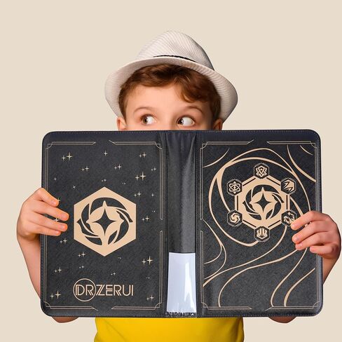 Binder for Lorcana Cards, Premium 9 Pocket Trading Card Album with 500 Pockets & Playmat Compatible with Lorcana Cards, Tokens and Rules sheet - Classic Green in Saudi Arabia