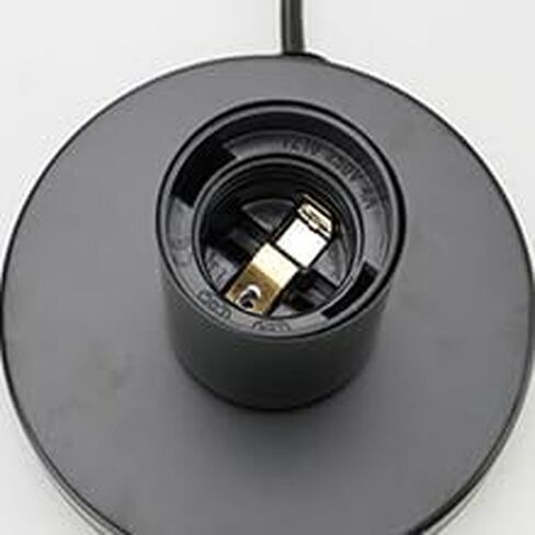 قاعدة مصباح سطح المكتب المعدنية المصقولة ، قاعدة مصباح طاولة صناعية صغيرة فقط ، قاعدة حامل إديسون المصباح البسيطة البسيطة E26/E27 in Kuwait