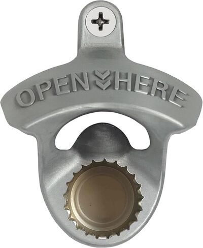 Retro Magnetic Bottle Opener Wall Mount, Antique Copper Beer Bottle Top Opener for Wall (1 Pack) in Kuwait