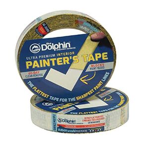 Blue Dolphin 36 Pack من .94 "× 60 ياردة Linzer SP2-0100 Painter's Washi Tape