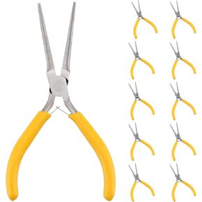 SEUNMUK 8 Pack 6 Inch Long Needle Nose Pliers Set, Precision Long Nose Pliers with Comfort Grip Handles, Extra Long Needle Nose Pliers for Jewelry Making, Bending Wire and Small Object Gripping in Kuwait