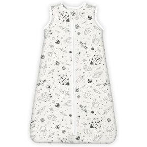 1.0 TOG Sleep Sack 6-12-15 Months, Winter Sleep Sack with Sleeveless, Cozy Premium Baby Wearable Blanket with 2-way Safe Zipper All Season Sleeping Bags, 1-pack in Kuwait