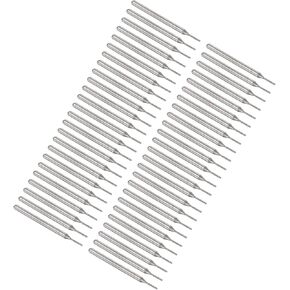 50pcs بت من طحن الماس - [1.5 مم ديا 120 GRTIs] أسطوانة رأس الحفر الأداة الدورانية لنحت تلميع استخدام | 3mm جولة ساق in Kuwait