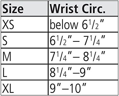 Sammons Preston Thumb Spica Wrist Brace, Thumb Splint, Wrist Splint for Wrist Support, Wrist Brace, Thumb Brace for CMC & MC Joints, Wrist Spica, Thumb Spica, Thumb Support, Left Hand, Large in Kuwait