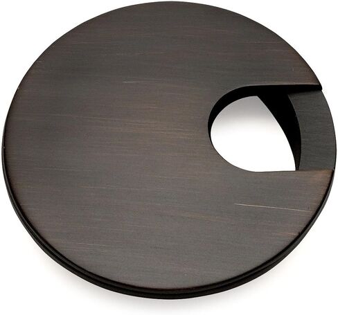 5 Pack - Cosmas 50203ORB Oil Rubbed Bronze 2-1/2" Two Piece Zinc (Metal) Desk Grommet - 3" Overall Diameter in Saudi Arabia