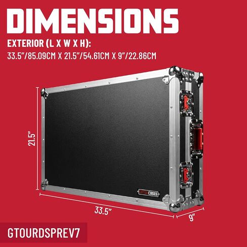 Gator Cases G-Tour Series Case for Pioneer DJM-A9 DJ Mixer ؛ (gtourdjma9) in Kuwait