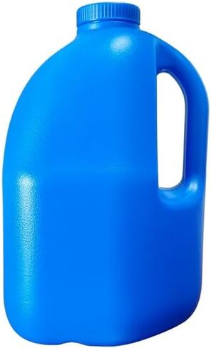 Gallon Gear 1 Gallon Large Water Bottle - BPA Free Plastic, Reusable Water Jug - Hydration Water Bottle for Men and Women - Gym, Sports, Training & Fitness (Red w/American Flag Cover) in Kuwait