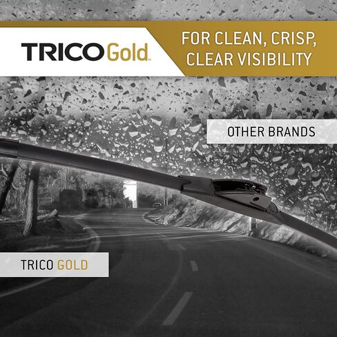TRICO Diamond™ (25-2020) 20 بوصة و20 بوصة حزمة من 2 شفرات ممسحة الزجاج الأمامي عالية الأداء لسيارتي، شفرة شعاع ممتازة لجميع الأحوال الجوية لنماذج مركبات مختارة in Kuwait