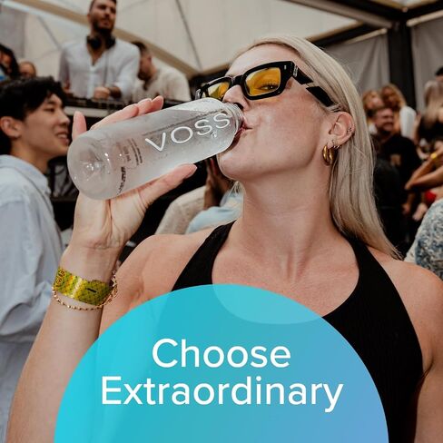 لا تزال Voss Premium المياه المعبأة في زجاجات - نقي ، واضحة ومنعشة - BPA مجاني زجاجات مياه بلاستيكية من البلاستيك مع غطاء رياضية لسهولة الشرب الخالية من الانسكاب - مثالية للصالة الرياضية ، الجري ، المشي لمسافات طويلة - 500 مل ، حزمة من 24 in Saudi Arabia