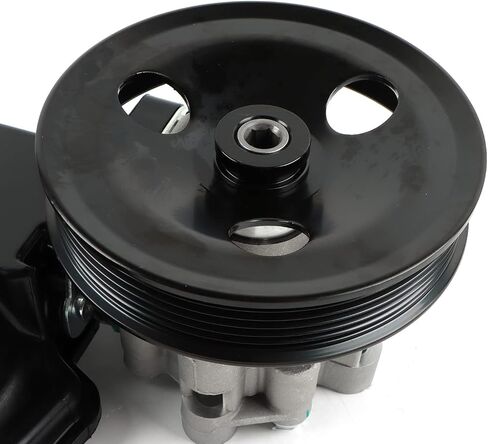 Power Steering Pump with Pulley Fits for 2011-2017 Honda Odyssey, for 2009-2015 Pilot, for 2014 Ridgeline Touring Sport RT RTL DX SE, Replace OE 96-665 96665 21-534 21534 56110RN0A51 in Saudi Arabia