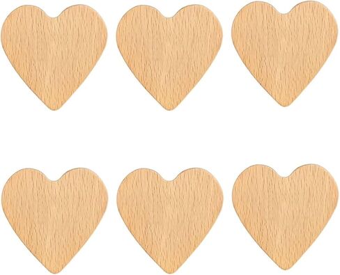 6pcs Wooden Cartoon Cloud Shape Cabinet Knobs Decorative Wood Dresser Knobs with Screws Dresser Pulls Wooden Knobs Furniture Knobs Nursery Drawer Handles Kid's Room Decor in Kuwait