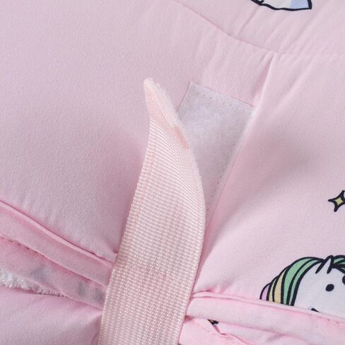 Kids Sleeping Bag Nap Mat with Pillow & Blanket – 3-in-1 Machine Washable Quilted Mat for Toddlers – Portable with Handles – 20" x 50" for Daycare, Preschool, Travel, & Sleepovers in Kuwait