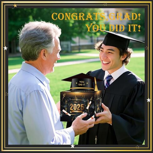 صندوق نقود عيد الأب لسحب الهدايا النقدية، مفاجأة أفضل حامل نقود للأب مع 100 قطعة من الحقائب الشفافة - طرق ممتعة لتقديم النقود كهدية من الابنة in Kuwait