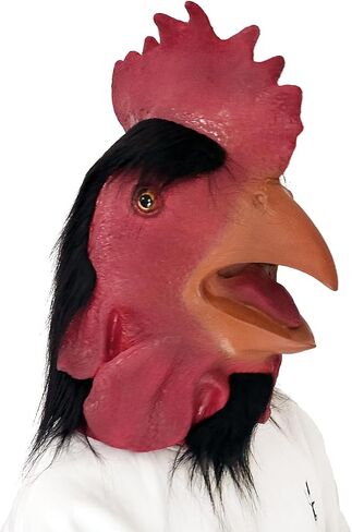 Lubber Latex Rooster Animal Head Mask For Halloweem Costume Cosplay in Kuwait