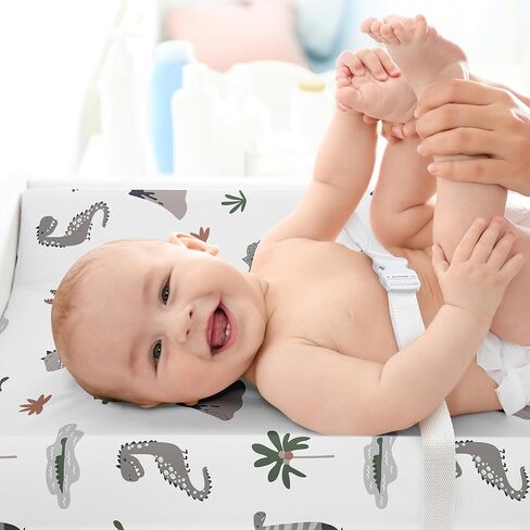 Sweet Jojo Designs Dog Boy Girl Unisex/Gender Neutral Baby Changing Pad Cover Sheet Infant Newborn Diaper Table Change Mat Cover Grey Taupe Blue Modern Puppy Pet Watercolor Puppies Bulldog Paw Print in Saudi Arabia