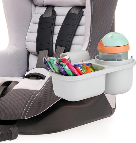 Accmor Child Cup Holder Snack Tray for Convertible Car Seats, Stroller Walker Universal Cup Holder Tray for Car Seat, Child Cup Holder Compatible with Most Car Seat Models in Kuwait