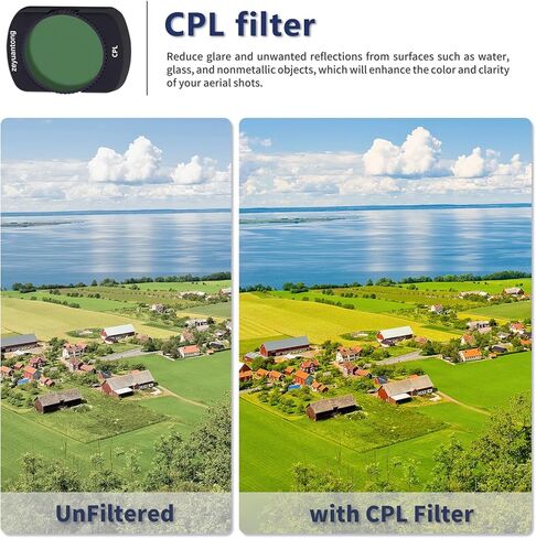 Wide-Angle Lens Compatible with DJI Osmo Pocket 3, Magnetic Attach/Multi-Coated/Optical Glass in Kuwait