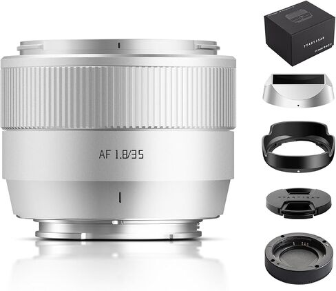 Ttartisan Auto Focus 35mm F1.8 Mark II ، APS-C AF 35mm F/1.8 Lenses for E Mount A7ii A7iii A7iv A7rii A7riii A7RIV A7RV A7S A7SII A7SII 3n in Kuwait