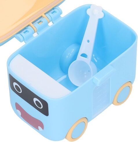 Large Size Milk Powder Dispenser with Strengthen Sealing, Comfortable Handle for Travel, Multifunction for Snacks, Excellent (Orange Red) in Saudi Arabia