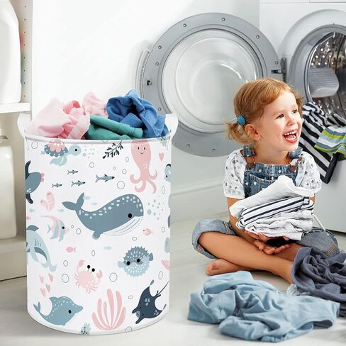 Clastyle Playroom Shark Toy Baby Basking Strenge Sea Fish Clothing Clother Starch Banket Playel Bather Bin Bin Bask Stark in Saudi Arabia