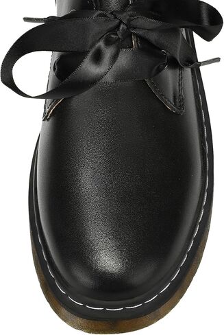 منصة النساء الدانتيل المتابعة مكتنزة كلاسيكية Lug Sole Sole Oxford Shoes Work Work Office Shoes in Saudi Arabia