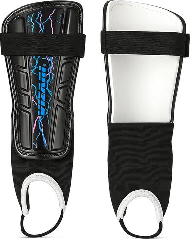 Vizari Zodiac Soccer Shin Guards | Lightweight & Durable PP Shell | Detachable Ankle Protection | Youth Soccer Shin Guards | Soccer Equipments in Saudi Arabia