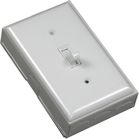 Wiremold Metal Raceway, Extending Power, On-Wall, Deep Box, Ivory, B3 in Saudi Arabia