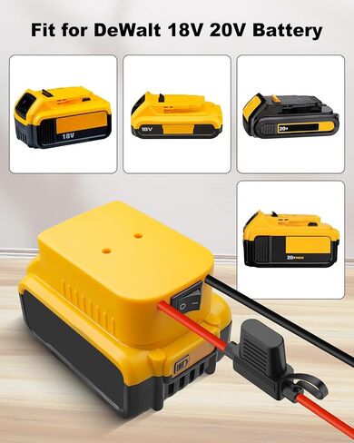 طقم محول بطارية بطارية الطاقة المناسبة لبطارية Ryobi 18V ، وركوب ترقية DIY على السيارة للأطفال الذين يعانون من جهد جهد جهد جهد فتيل سرعة الشاشة في فتيل وأسلاك الأسلاك in Kuwait