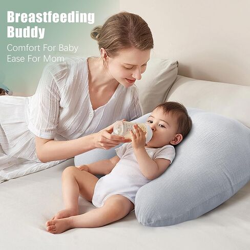 وسادة تمريض الشاش للرضاعة الطبيعية ، تغطية القطن بنسبة 100 ٪ وسائد الرضاعة الطبيعية الأصلية زائد الحجم لمزيد in Kuwait