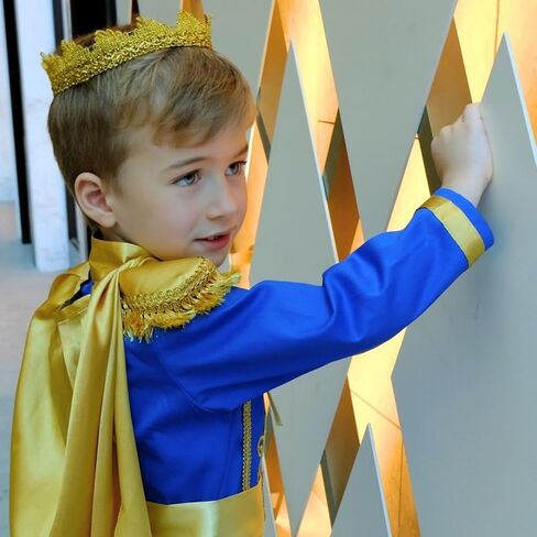 بدلة Baby Boys Prince - مجموعة بدلة صغار رسمية مريحة وأنيقة - الزي الملكي الأنيق للمناسبات الخاصة - مثالية لحفلات الزفاف والحفلات | (9-12 شهرًا in Kuwait