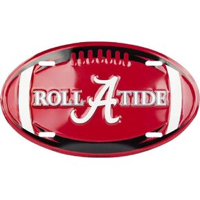 SLO70006 University of Alabama Crimson Tide Oval License Plate, Red