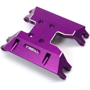 TREAL UTB18 Capra Chassis Skid Plate, Aluminum 7075 CNC Machined Upgrades (Titanium)